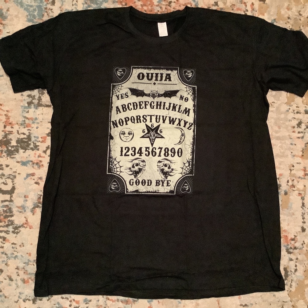 NWT 3XL Black Ouija T Shirt